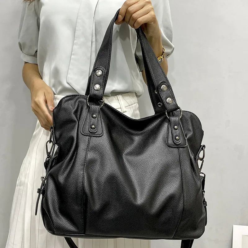 Isabela Tote - Trendy Spacious Tote Bag for Students