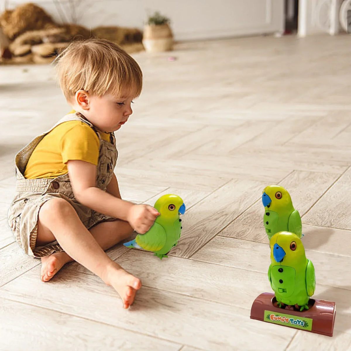 ChatBird - Interactive Talking and Singing Parrot Toy