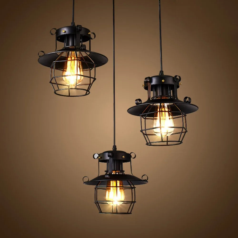 Pernwick - Retro Industrial Pendant Light Fixture