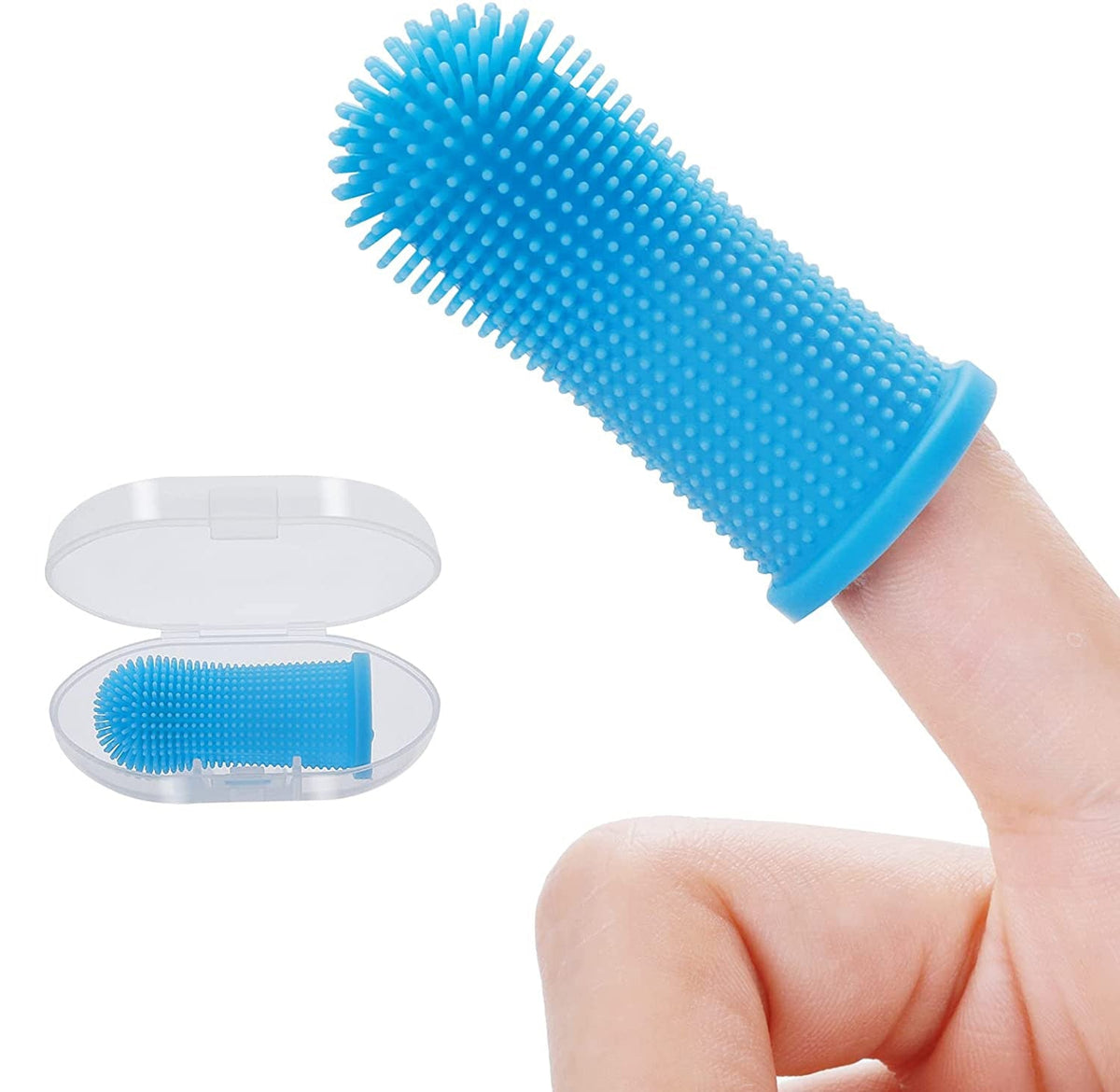 PawClean Pro - Safe Finger Toothbrush for Dogs