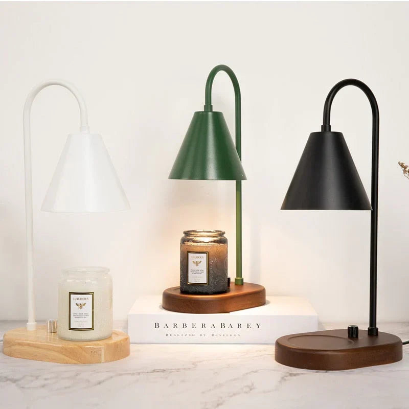 LumiFlare - Enchanting Candle Warmer Lamp for Cozy Evenings