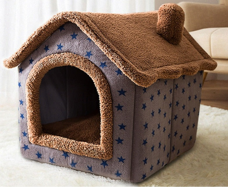 FluffyHaven - Cozy Pet House for Cats and Dogs