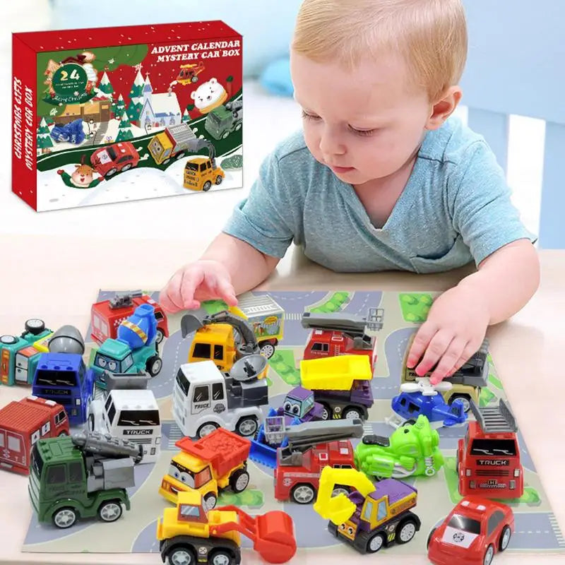 SpeedJoy Calendar - Christmas Advent Calendar with Cars & Trucks