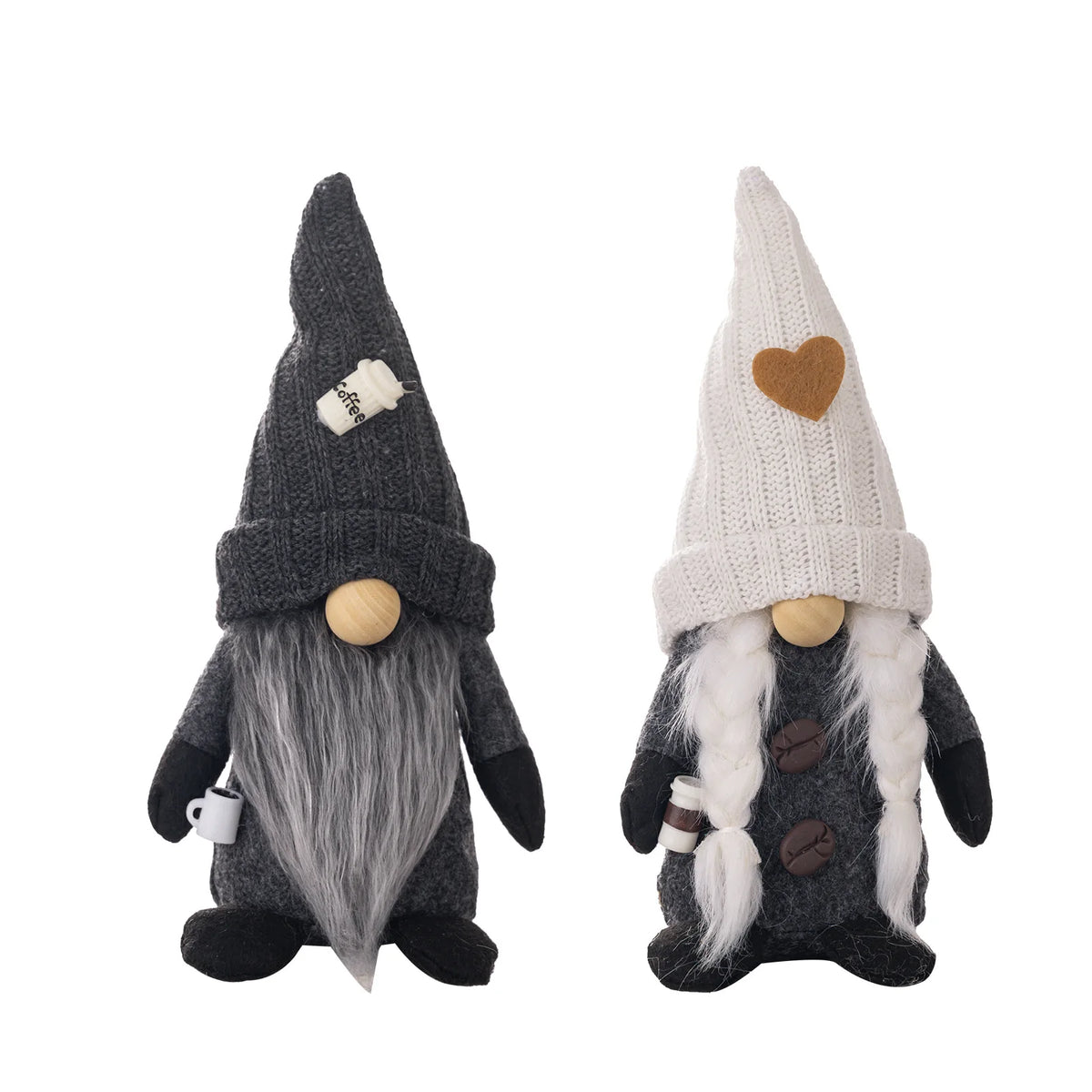 Kiroth Bay - Cozy Plush Coffee Gnome Decor