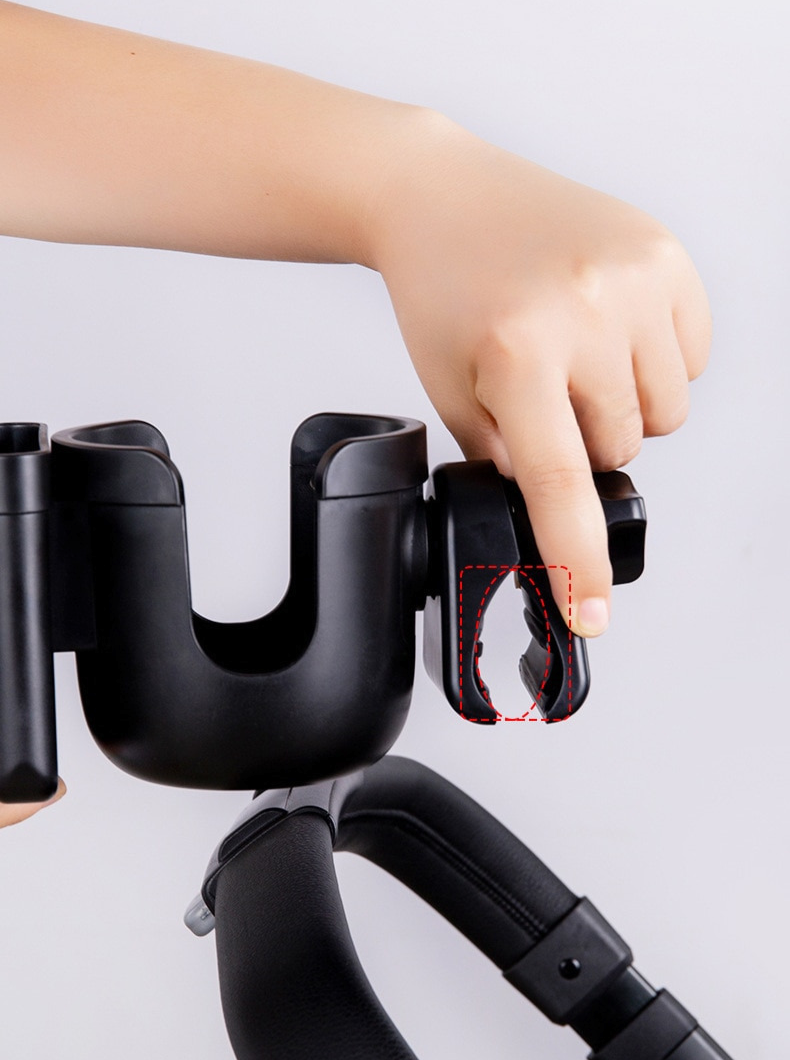 StrollerEase - Multifunctional Bottle & Phone Holder