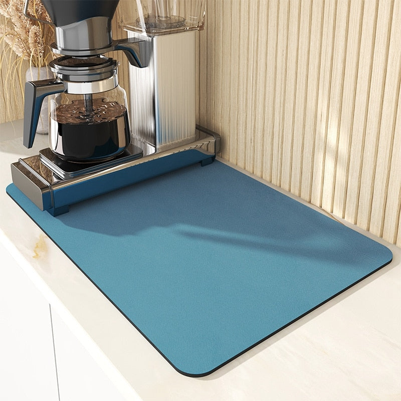 AbsorpTowel Mat - Non-Slip Ultra-Absorbent Dish Drying Mat