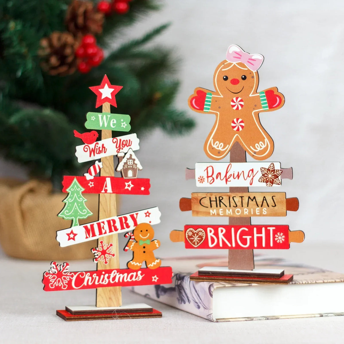 GingerJoy Ornament - Cute Gingerbread Man Design