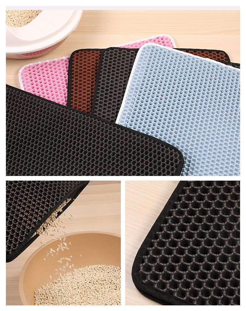 NonSlipPurrfect - Stylish Non-Slip Litter Mat for Clean Floors