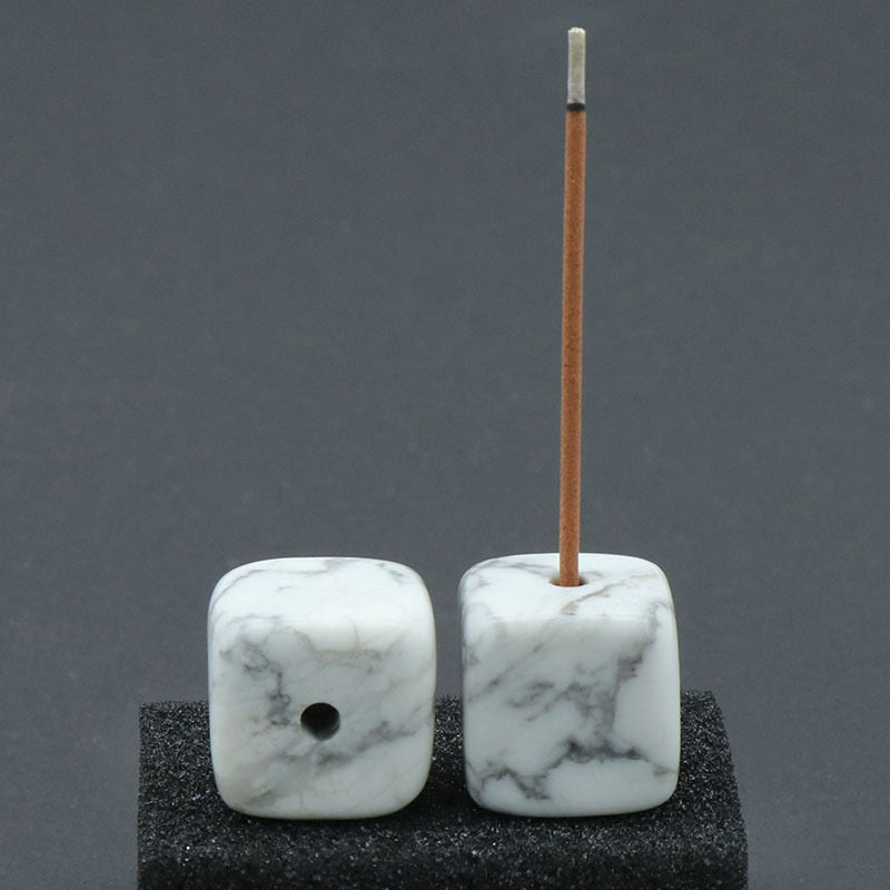 GemAura Incense Holder - Natural Gemstone Incense Holder for a Serene Home