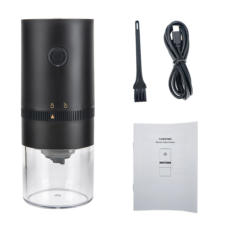 GrindMaster Coffee Grinder - Portable Electric Grinder for Coffee, Herbs & Spices