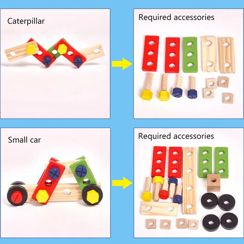 BuilderCraft Set - Creative Montessori Building Set for Kids