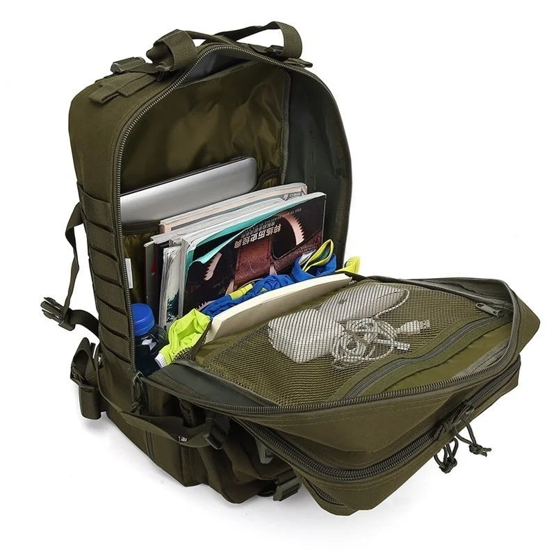 TrailMaster Backpack - A Waterproof Tactical Pack for Outdoor Adventures