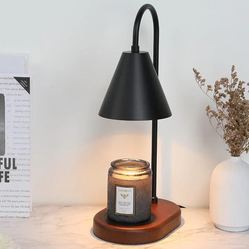 LumiFlare - Enchanting Candle Warmer Lamp for Cozy Evenings