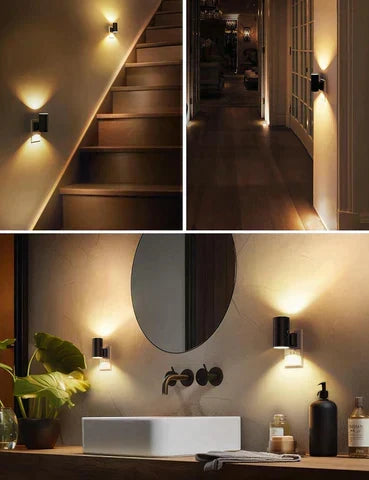 NocturaGlow - Stylish Ambient Wall Lamp for the Home