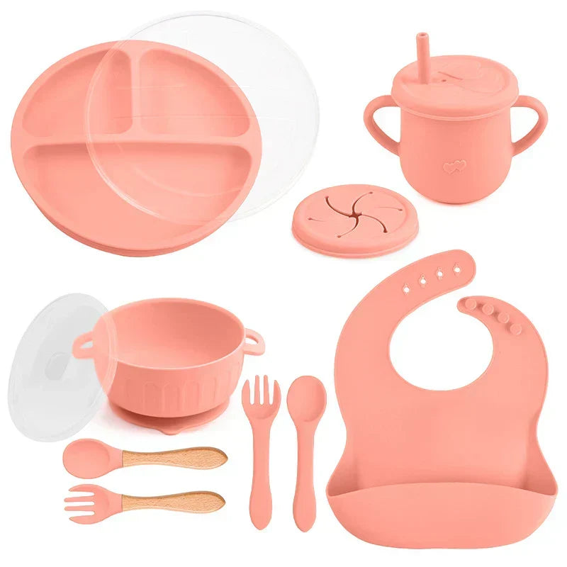 BabyCare Set - 10-Piece BPA-Free Dinnerware Set for Kids