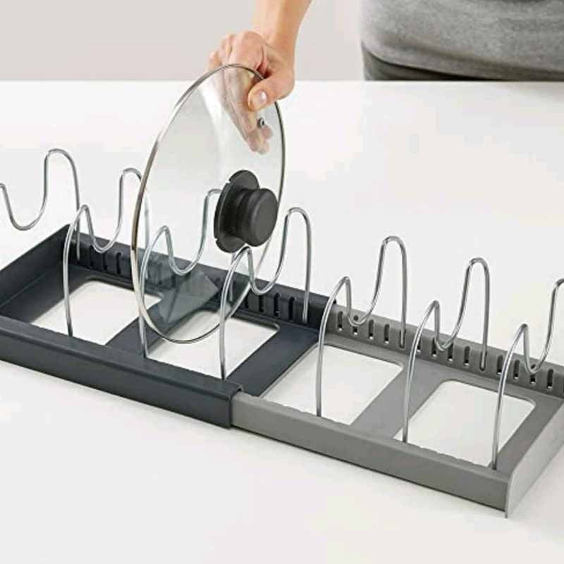 KitchenMaster Organizer - Smart Kitchen Cabinet Storage Rack