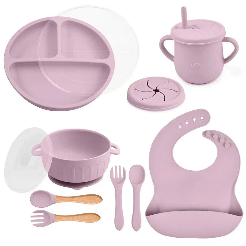 BabyCare Set - 10-Piece BPA-Free Dinnerware Set for Kids