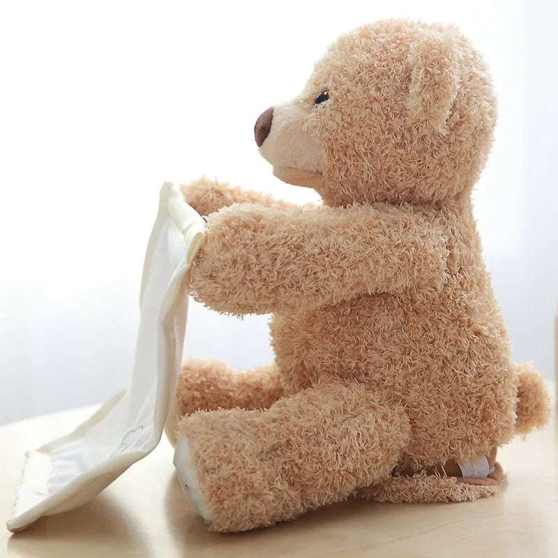 TalkyBear Plush - Interactive Talking Teddy Bear for Toddlers