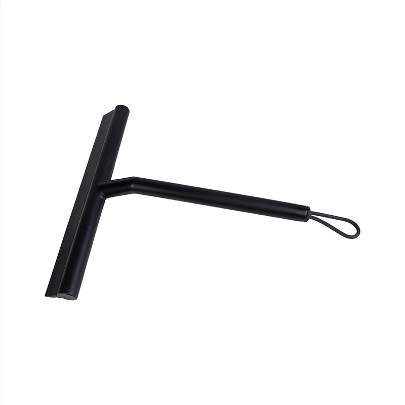 ShowerEase Squeegee - Sleek Black Shower Cleaning Tool