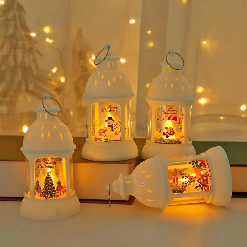 Fintavo - Charming LED Santa Lanterns