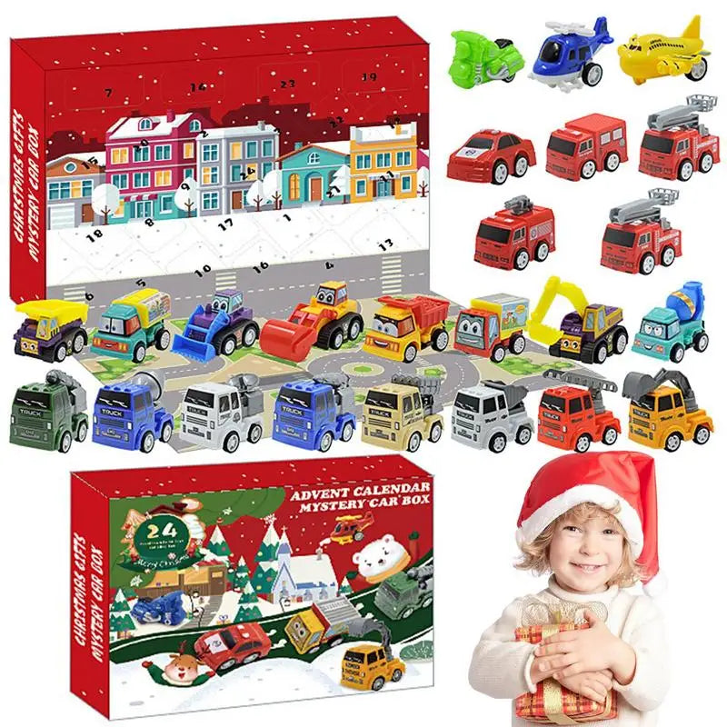 SpeedJoy Calendar - Christmas Advent Calendar with Cars & Trucks