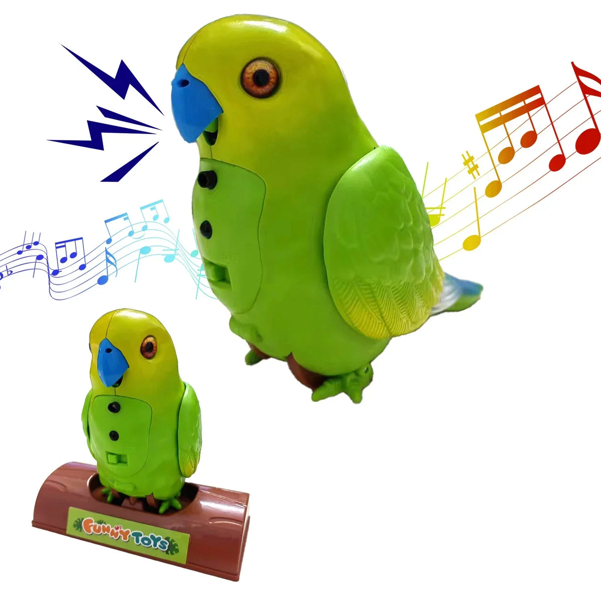 ChatBird - Interactive Talking and Singing Parrot Toy