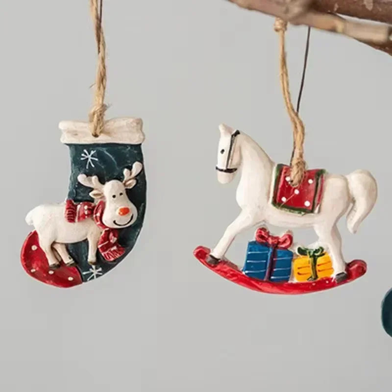 FrostyAntlers - Festive Reindeer Christmas Decor Socks