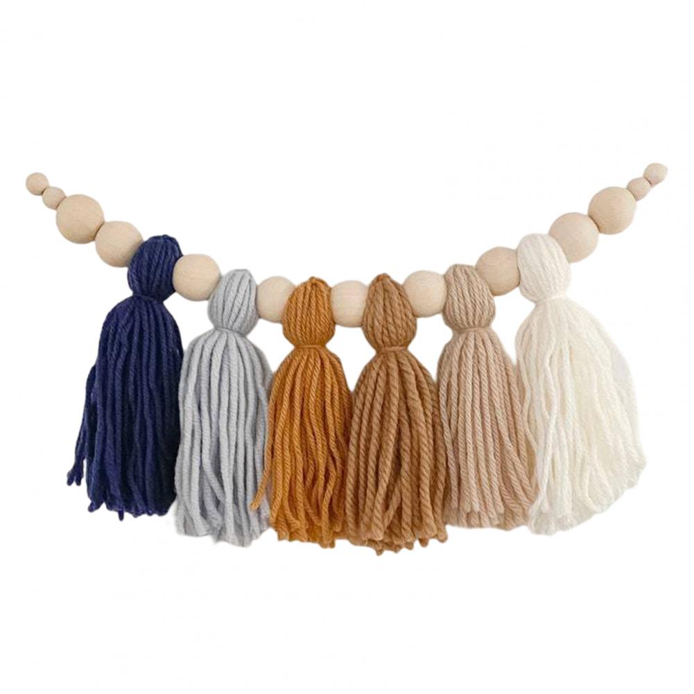 TinyGlow String - Wooden Bead Garland for Nursery Decor