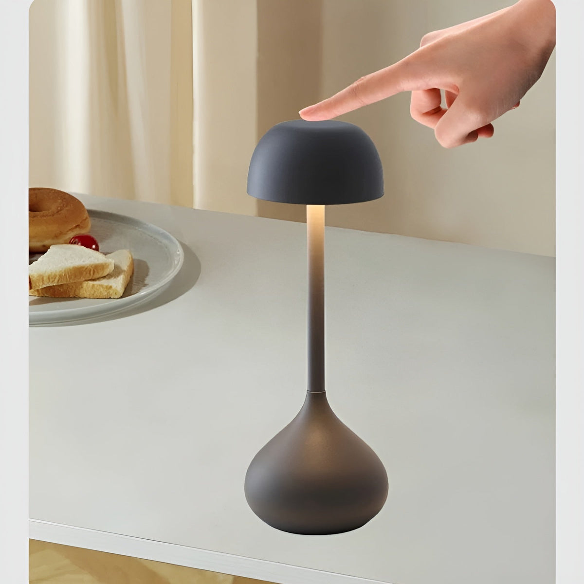 Bovark - Elegant Dimmable Cordless LED Lamp