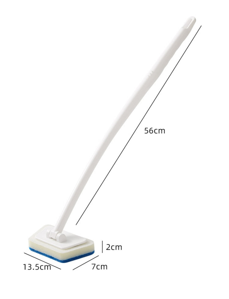 CleanEase Brush - Efficient Bathroom Wall Cleaning Tool