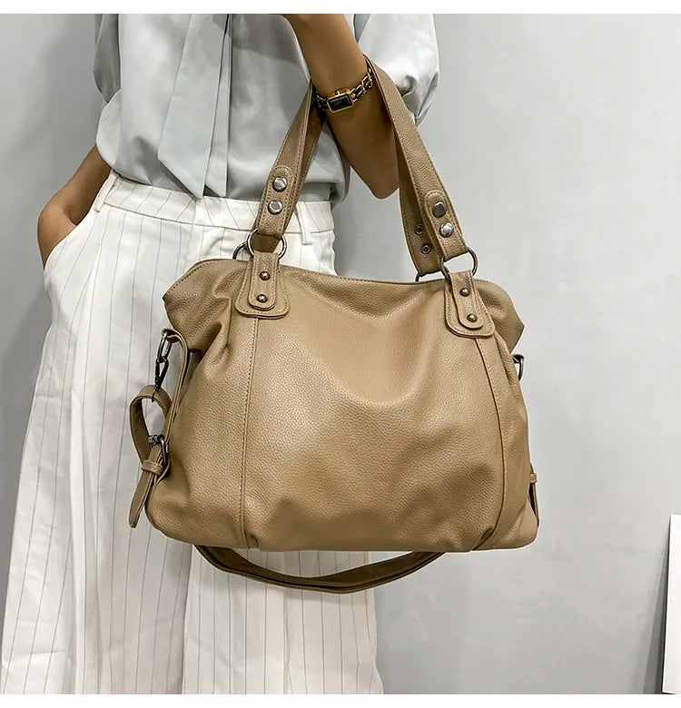 Isabela Tote - Trendy Spacious Tote Bag for Students
