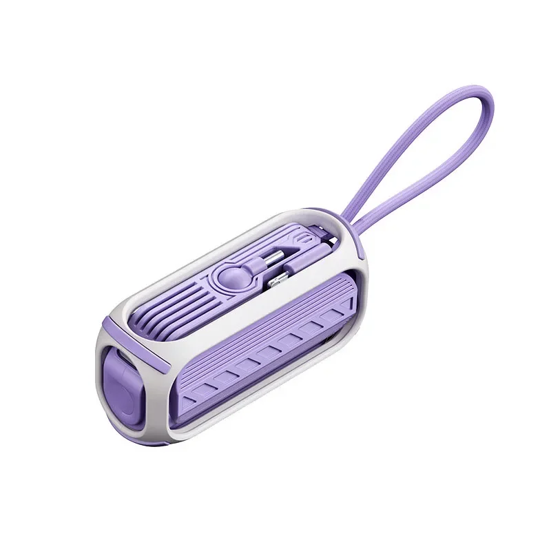 CompactCharge - A Stylish Portable Power Bank for Travel