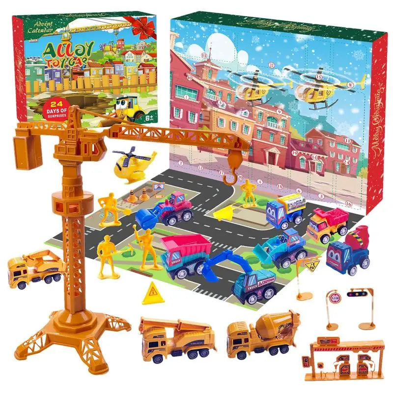 SpeedJoy Calendar - Christmas Advent Calendar with Cars & Trucks