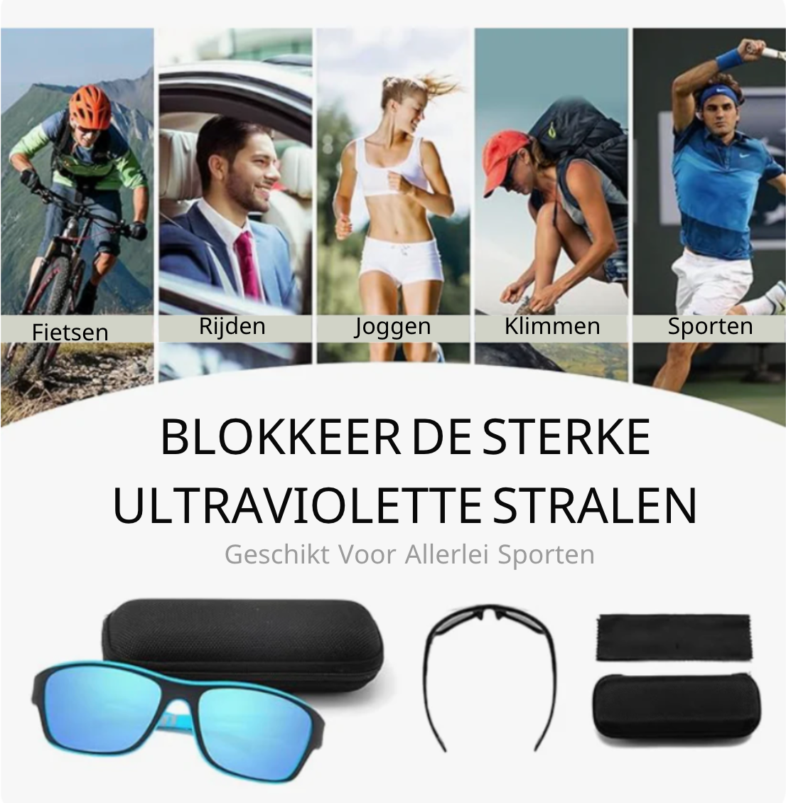 Pablo - Sporty Sunglasses for Outdoor Adventures