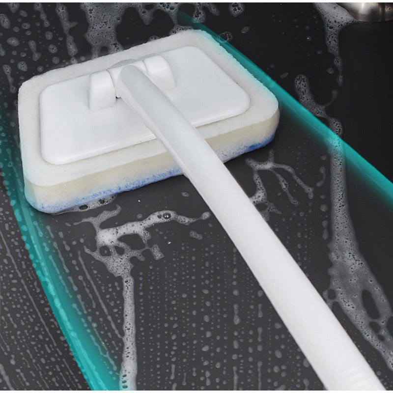 CleanEase Brush - Efficient Bathroom Wall Cleaning Tool