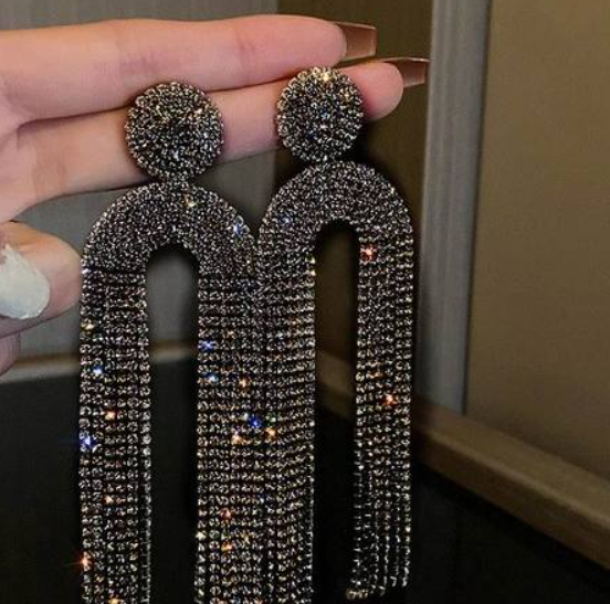 Statement Earrings - Elegant Stainless Steel Earrings for Special Occasions