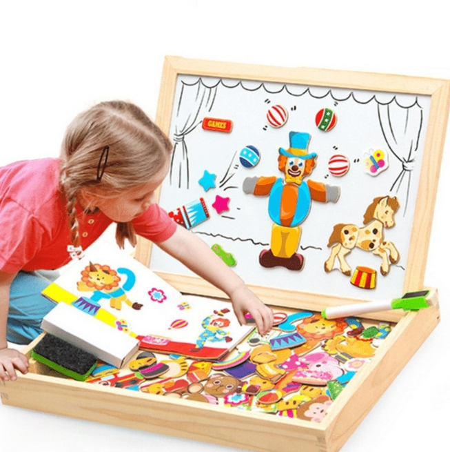 MagniPlay - Magnetic Building Board for Creative Kids