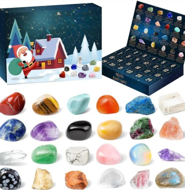 SparklingGems Calendar - 24 Crystals for Festive Fun