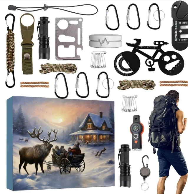 SurvivalPro Advent Calendar 2025 - 24 Days of Essential Outdoor Survival Gear