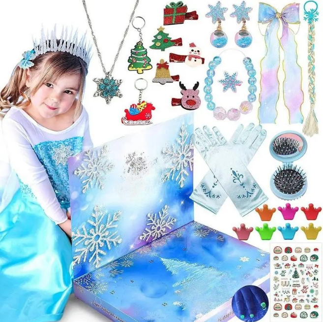 PrincessDream Calendar - Jewelry Advent Calendar for Girls
