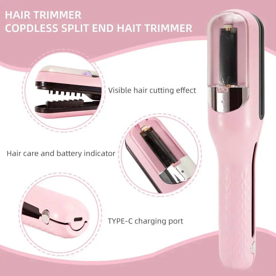 TrimPro Precision - Split-End Hair Trimmer for Healthy Tips