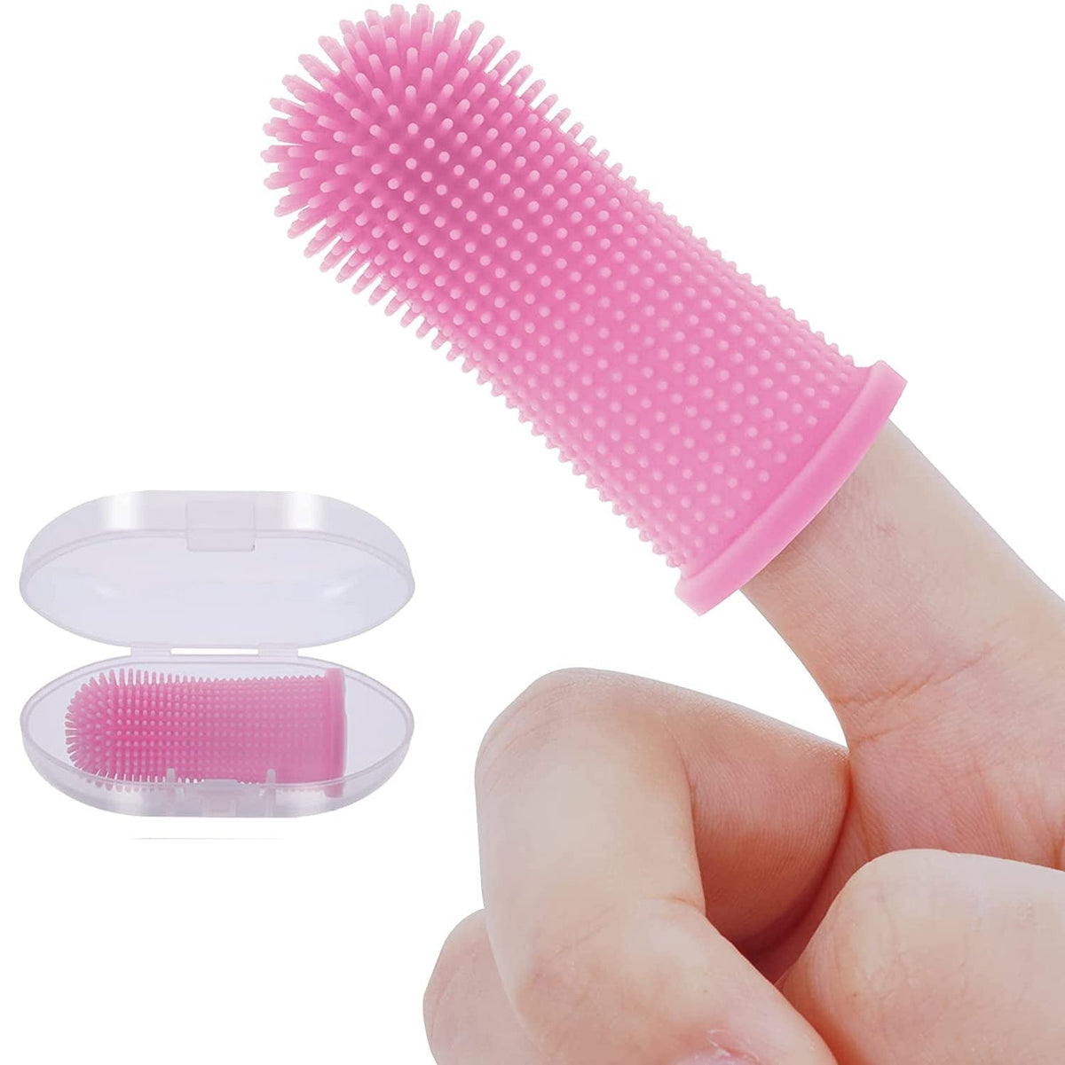PawClean Pro - Safe Finger Toothbrush for Dogs