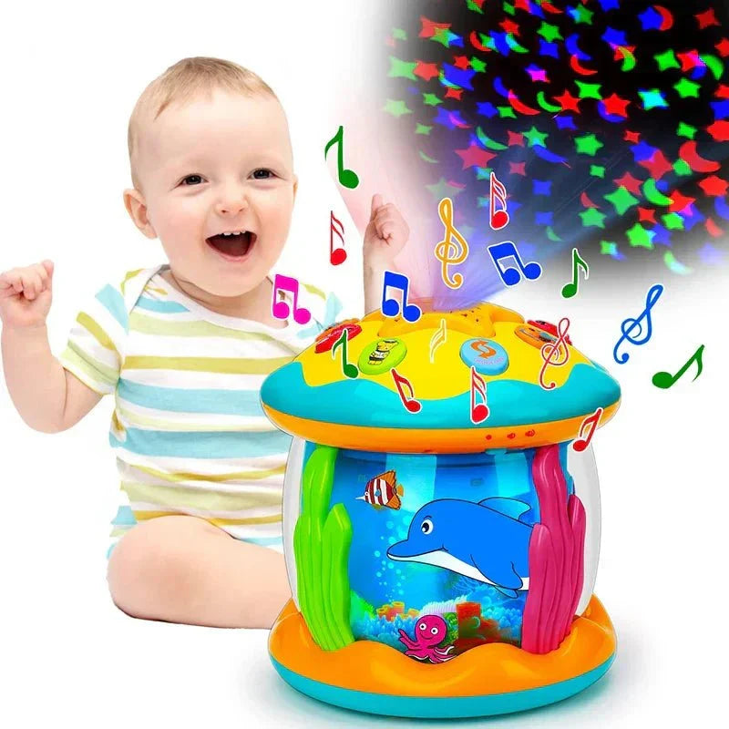 TwinkleDrum - Light-Up Baby Drum for Sensory Play