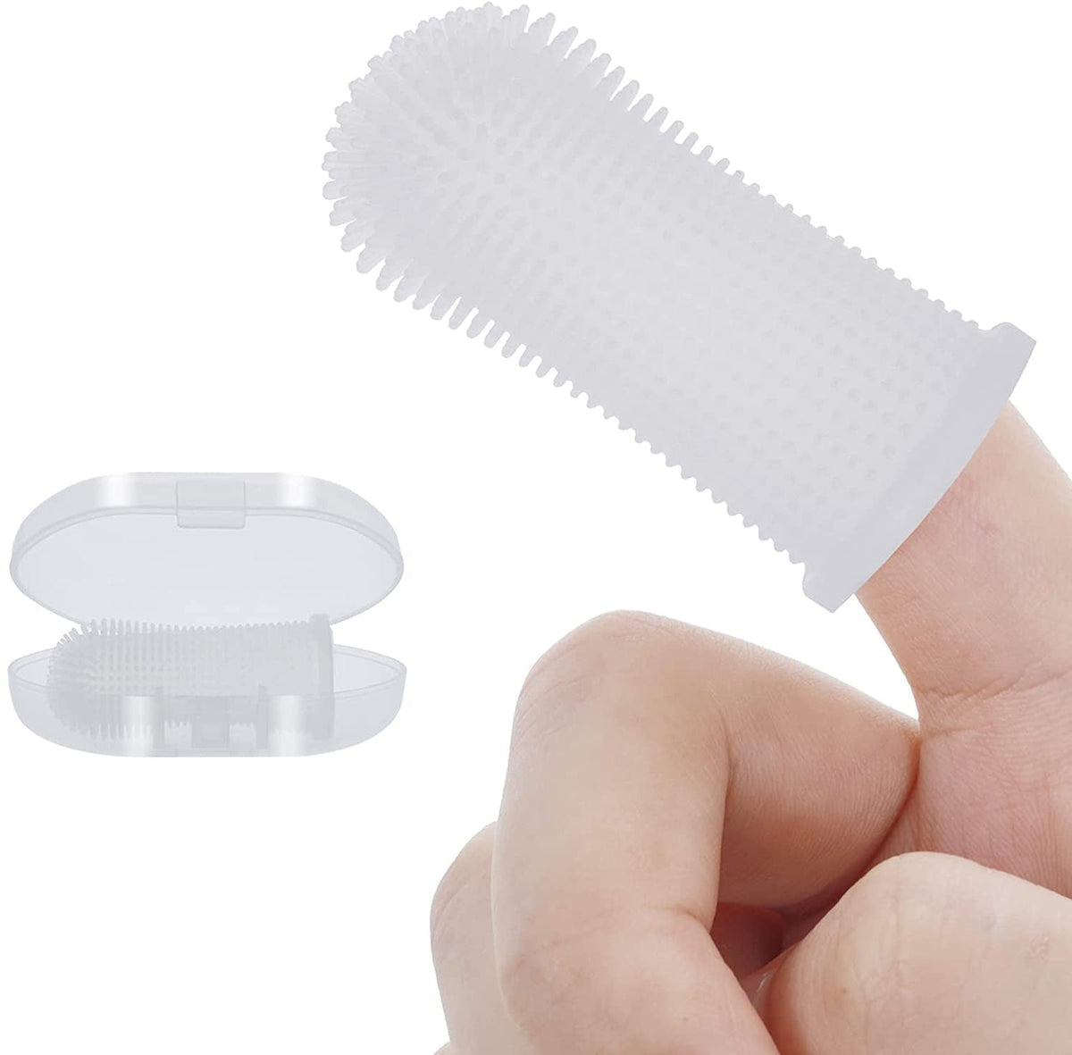 PawClean Pro - Safe Finger Toothbrush for Dogs