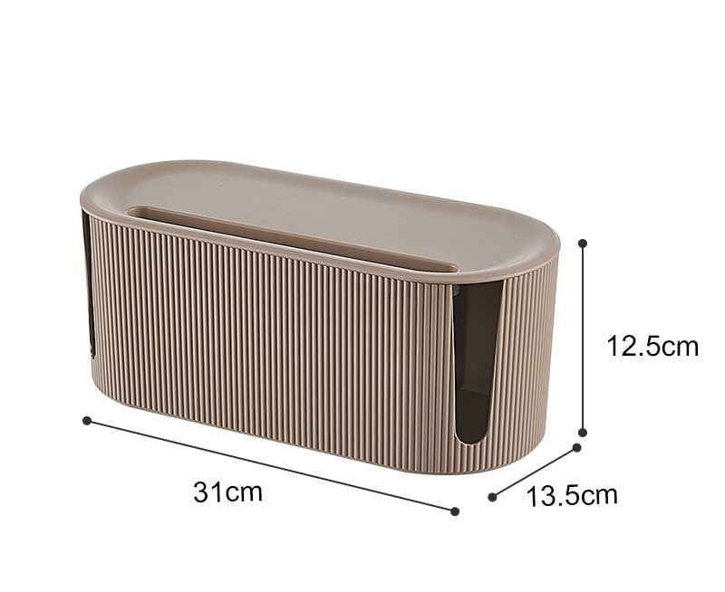 StorageMaster Box - Sleek Cable and Adapter Organizer