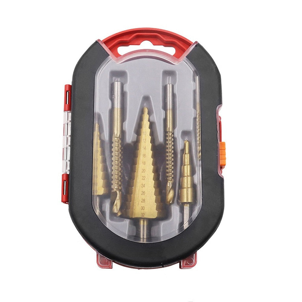 TitaniumPro Drill Set - Precision Drill Bits for Metal and Wood