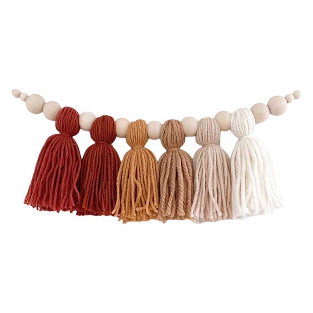 TinyGlow String - Wooden Bead Garland for Nursery Decor