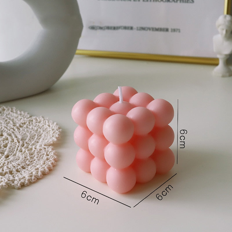 BubbleGlow Candle - A Stylish Candle for Your Living Space