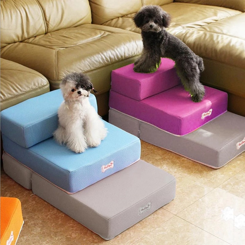 DogStep Pro - Luxury 2-Step Pet Stairs