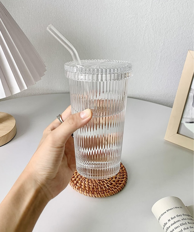 ChicSip Glass - Modern Drinking Glass with Stylish Design